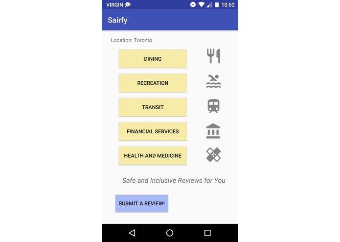 SAIRFY – screenshot 5