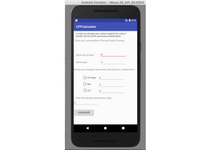 Carbon Footprint Calculator – screenshot 5