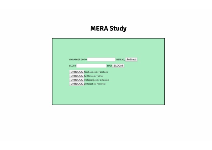MERA Study – screenshot 6