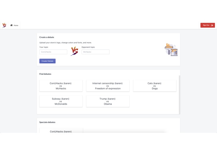 Debatably – screenshot 1