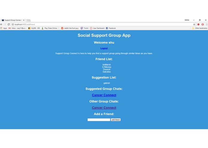 Support Group Connect – screenshot 4