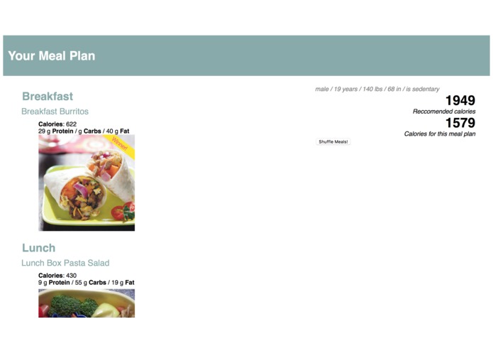 healthie – screenshot 2