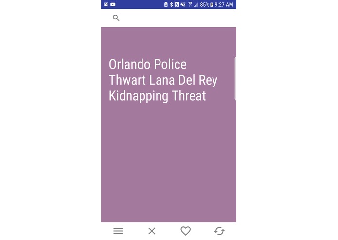 newsflash – screenshot 1