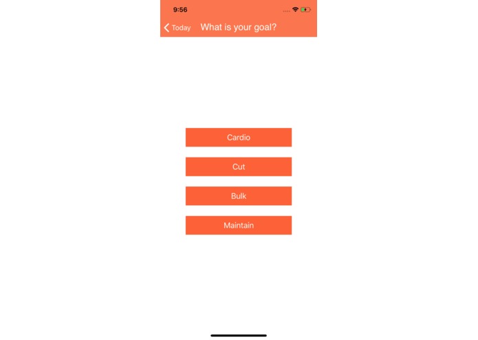 Virtual Trainer – screenshot 1