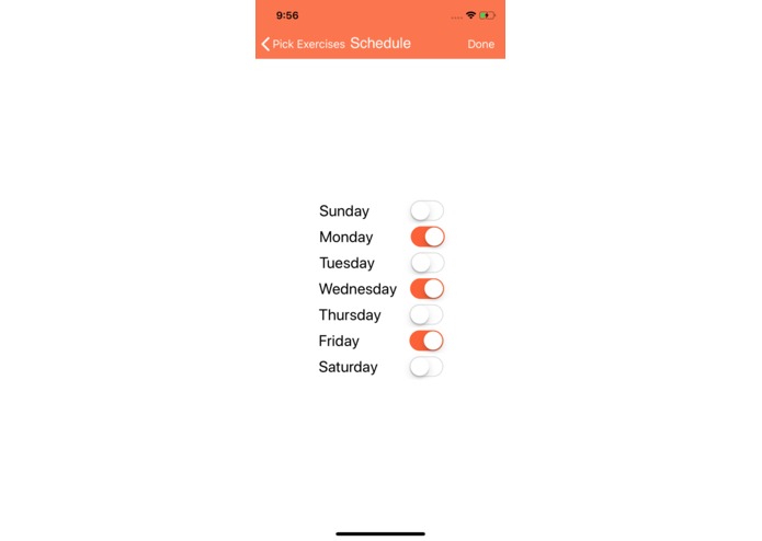 Virtual Trainer – screenshot 2