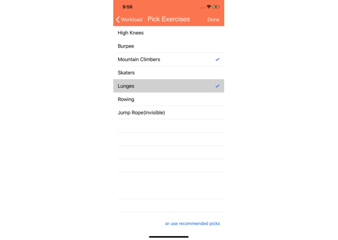Virtual Trainer – screenshot 3