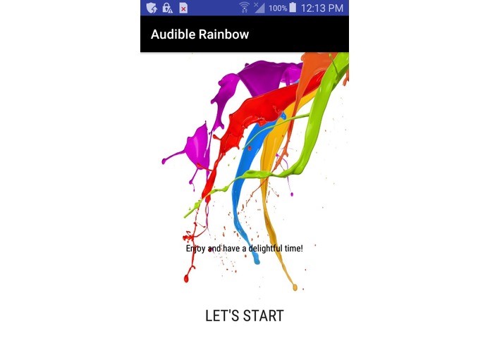 Audible Rainbow – screenshot 1