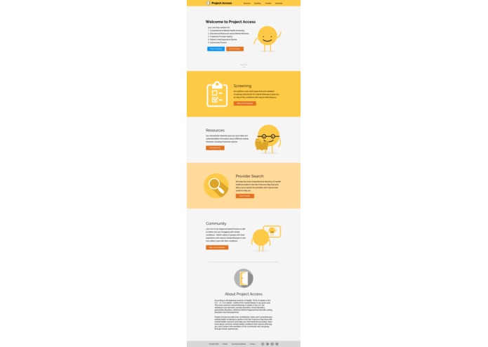 Project Access – screenshot 2