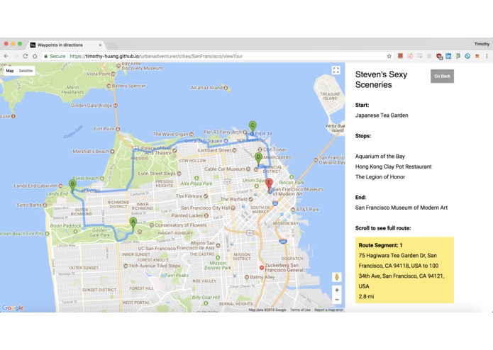 UrbanAdventurer – screenshot 3
