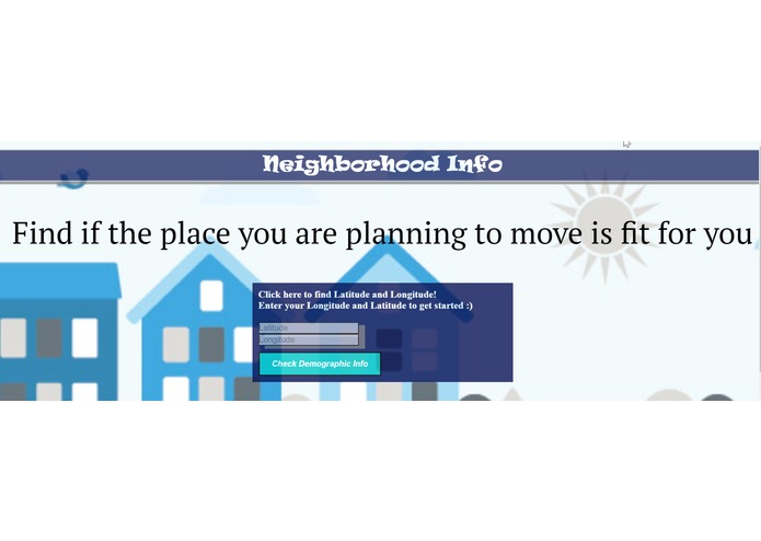 Neighborhood Info – screenshot 1