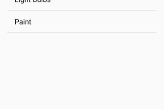 Grocery Store App