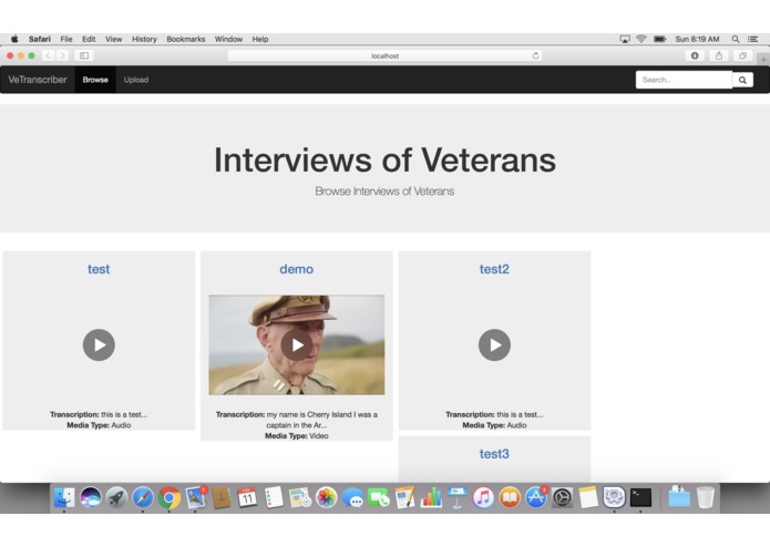 VeTranscriber – screenshot 1