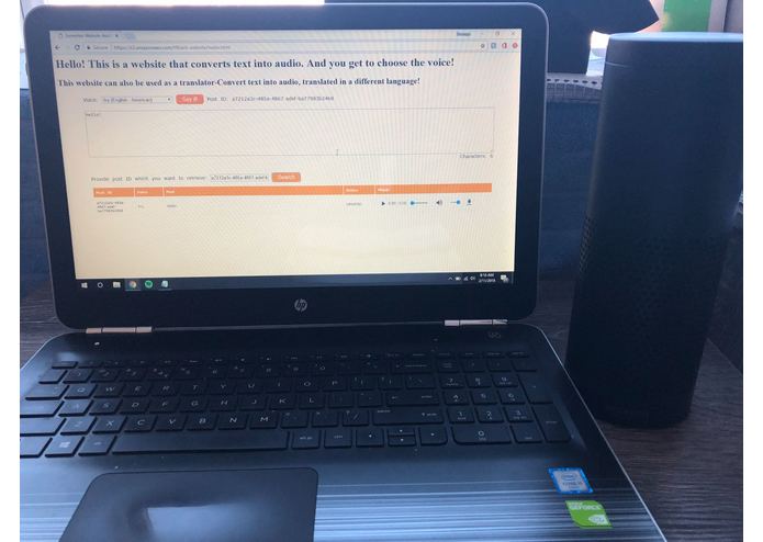 T9Hack-AWS Project – screenshot 1