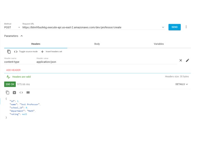 ProfessorRank – screenshot 1