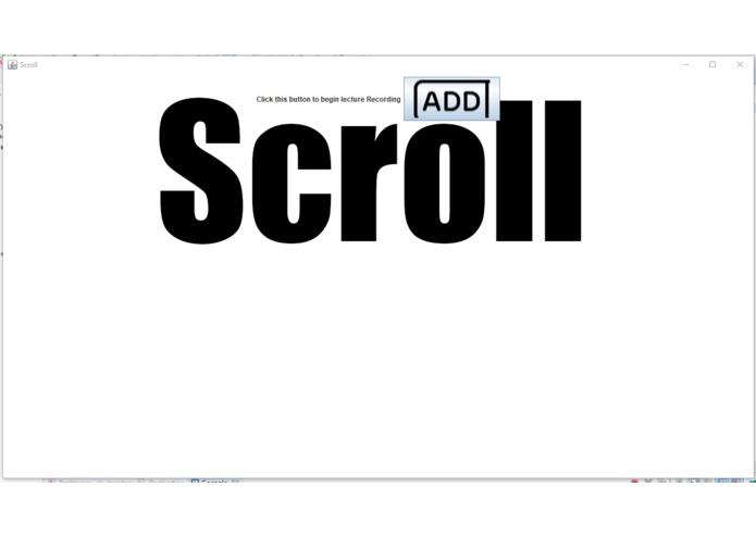 Scroll – screenshot 1