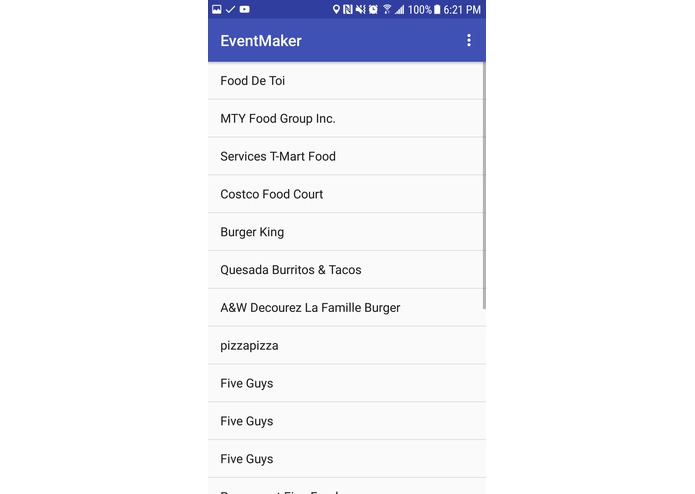 EventMaker – screenshot 2