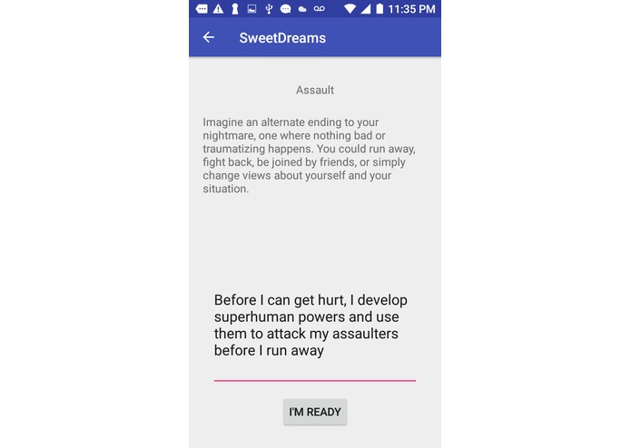 SweetDreams – screenshot 2
