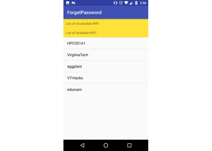 ForgetPasswordApp – screenshot 6