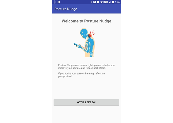 Posture Nudge – screenshot 1