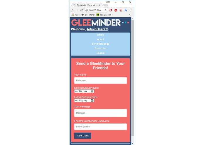 GleeMinder – screenshot 6