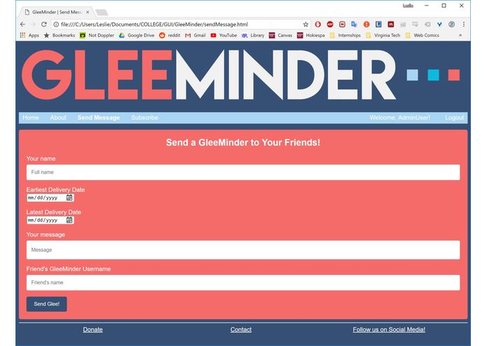 GleeMinder – screenshot 5
