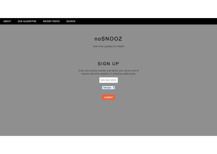 noSNOOZ – screenshot 1