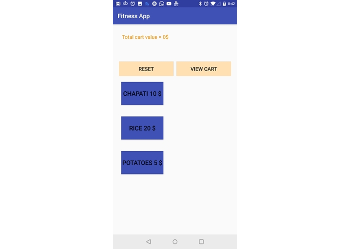 FitFoodie-CEWIT-Hack – screenshot 4