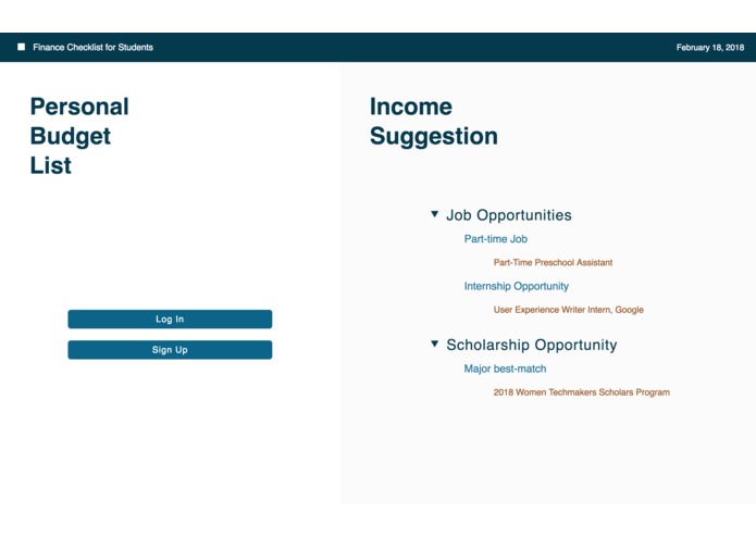 Financial-Budget-List – screenshot 4