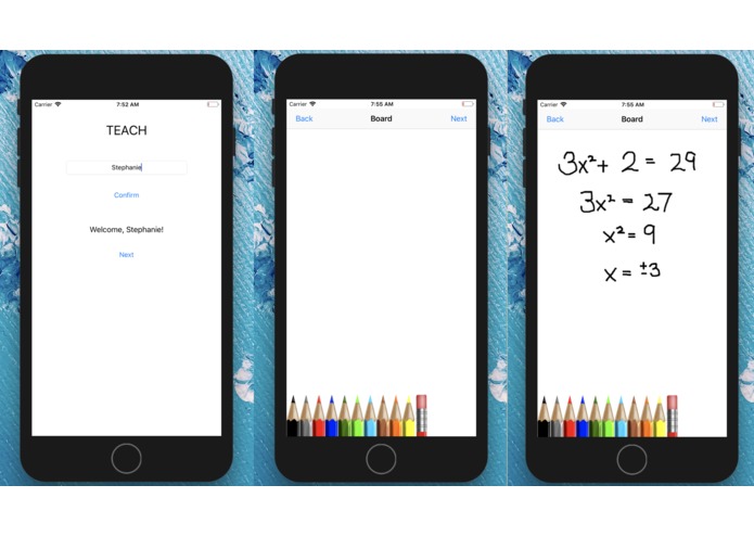 TEACH – screenshot 1