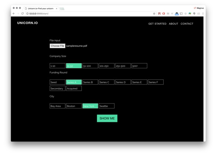 Unicorn.io – screenshot 1