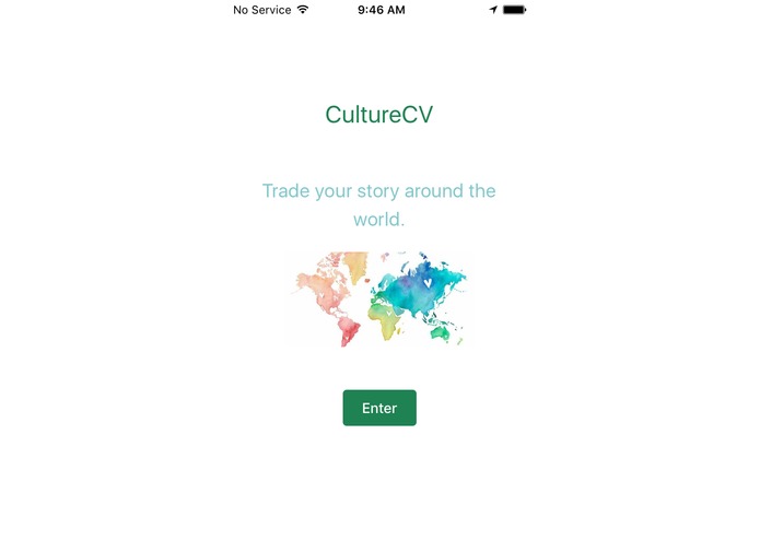 CultureCV – screenshot 1