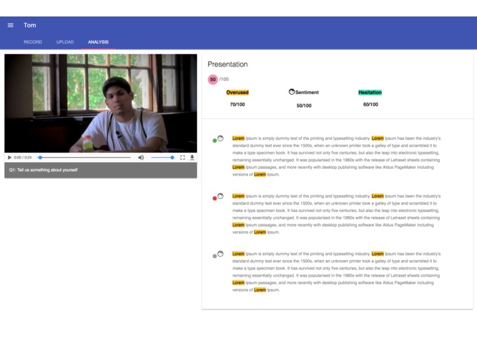 Insterview – screenshot 1
