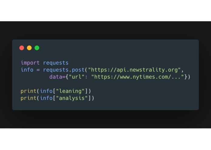 Newstrality – screenshot 1
