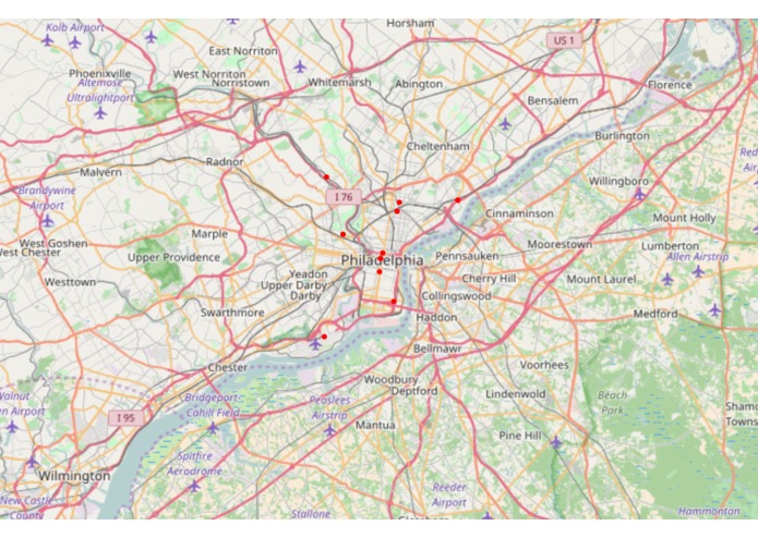 Social events tracking based on Social Media Records – screenshot 1