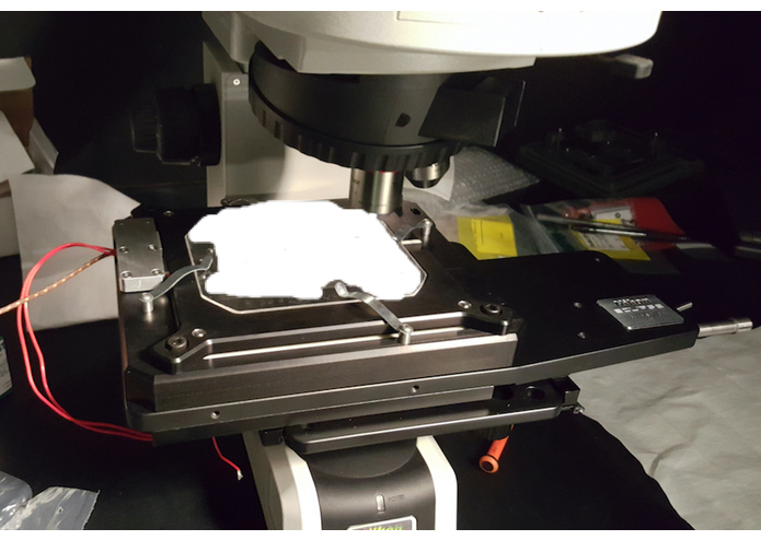 Precision temperature control microscope-mounting jig – screenshot 1