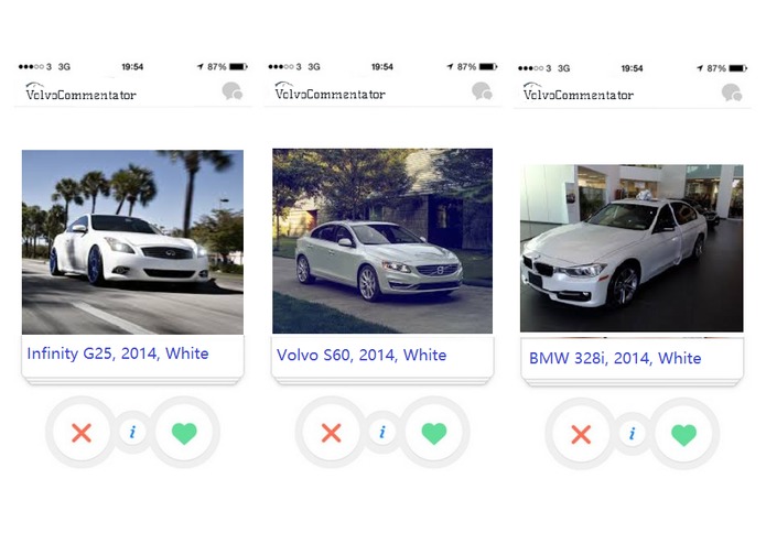 Gamified Car Sharing Solution for the Volvo Challenge  – screenshot 4