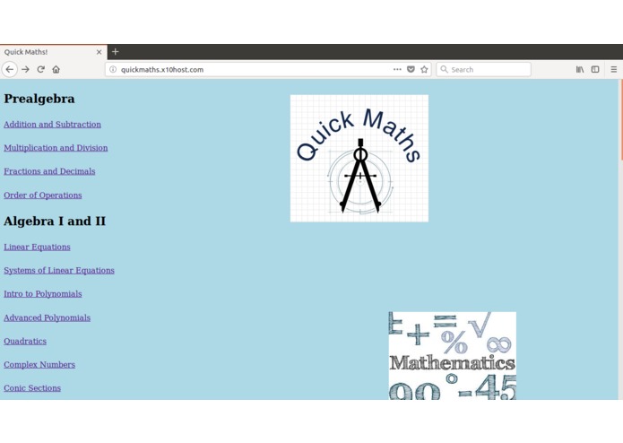 Quick Maths – screenshot 1