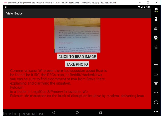 VisionBuddy – screenshot 3