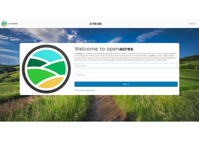 OpenAcres – screenshot 2