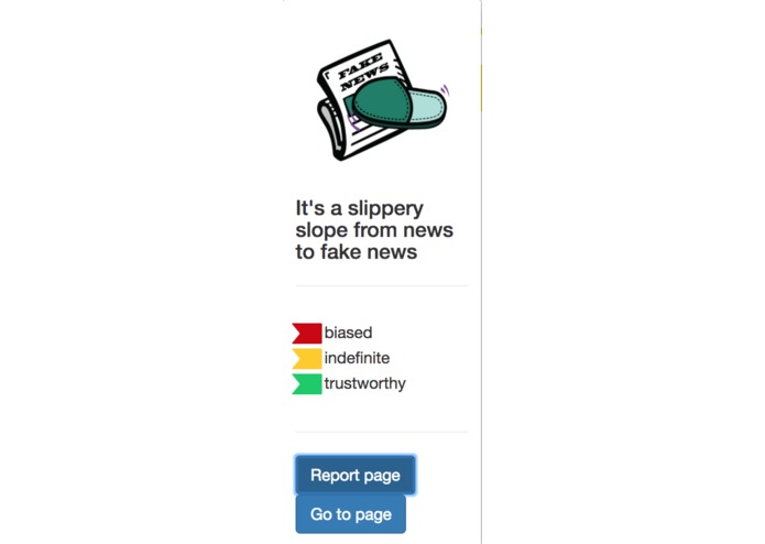 Slippery News Detection – screenshot 2