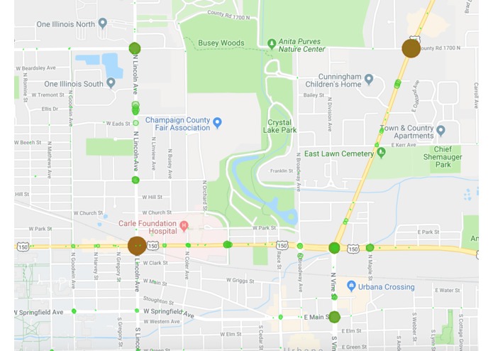 Champaign Crash Data – screenshot 4