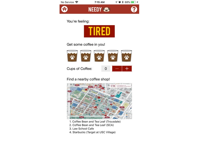 Needy – screenshot 2