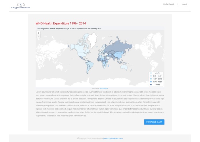 CryptoMedata – screenshot 2