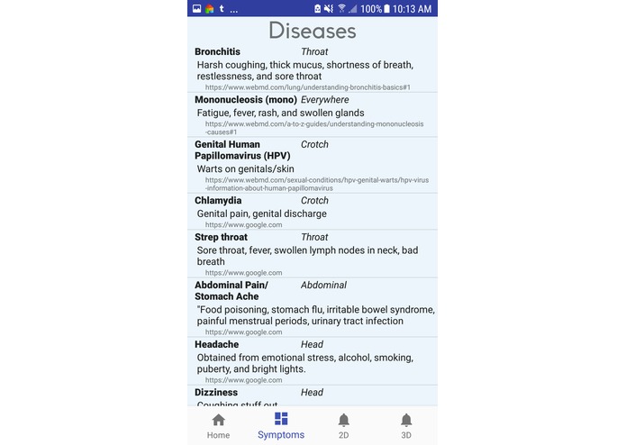 HealthAR – screenshot 3