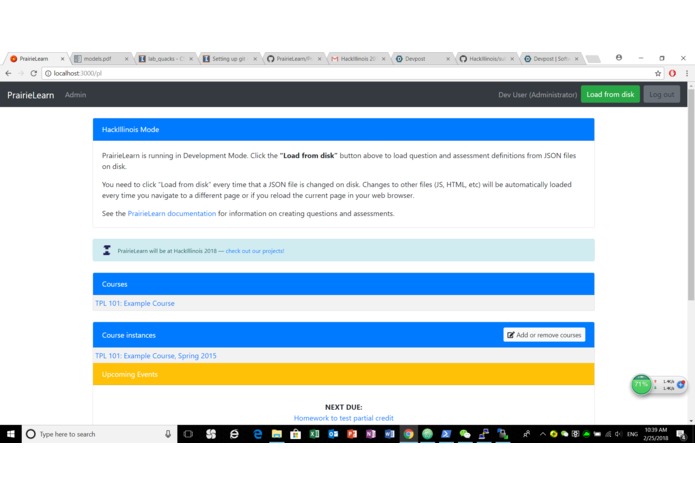 PrairieLearn Smart Calendar update – screenshot 1