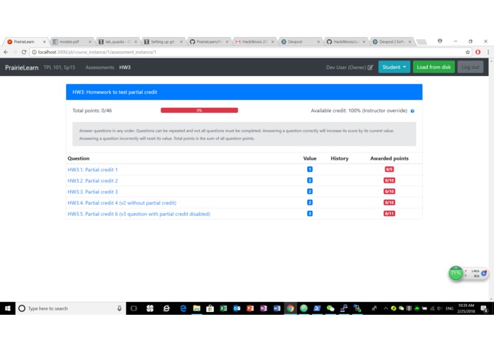 PrairieLearn Smart Calendar update – screenshot 3