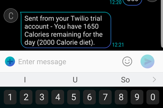 CalorieTracker