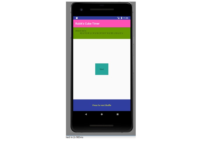 Rubik's Cube Timer – screenshot 1