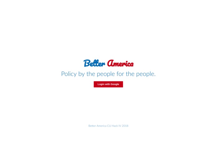 Better America – screenshot 2