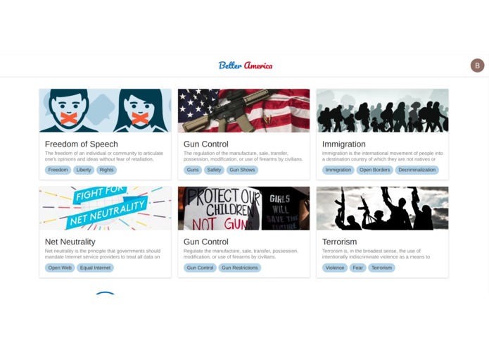 Better America – screenshot 3
